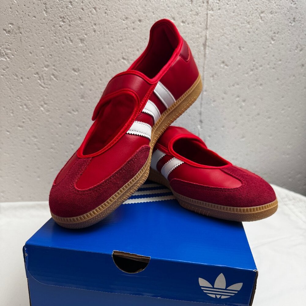 Adidas Samba Jane Shoes Red Size 9